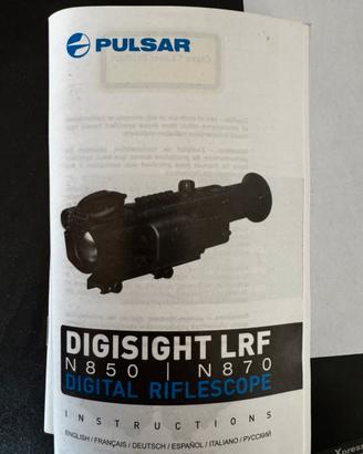 Pulsar digisight visore notturno