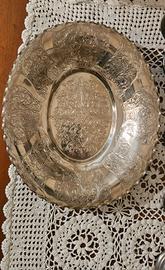 Vassoio in metallo inciso – Creazioni Marinella Mi