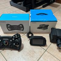 Moza r9 V2 volante ks E Dash FlySimControl