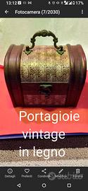 PORTAGIOIE LEGNO VINTAGE 