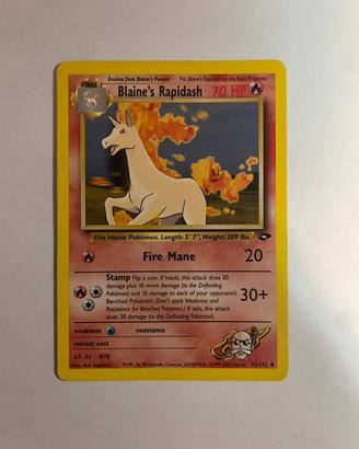Blaine's Rapidash 33/132 GD