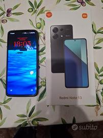 redmi note 13 Midnight Black 6 Gb RAM  128 GB rom 
