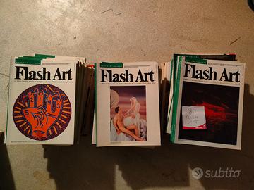 80 Riviste d'arte contemporanea Flash Art