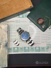 Rolex Air-King 14000 Blue Dial