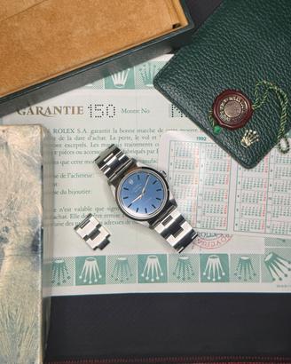 Rolex Air-King 14000 Blue Dial