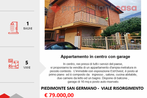 Appartamento in centro con garage