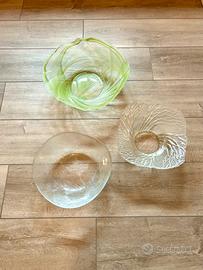 Porta frutta in vetro/ vasi