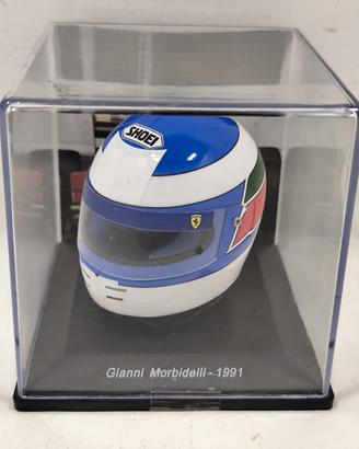 Mini Casco F1 Gianni Morbidelli 1991 - Ferrari
