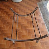 Supporto in ferro per fusto o bidone