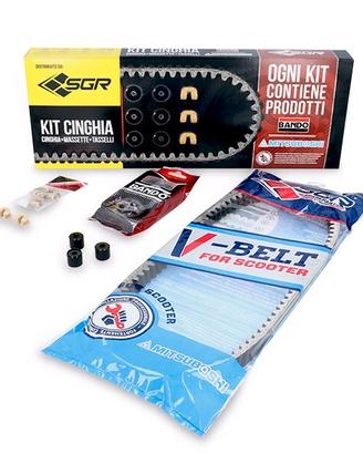 KIT CINGHIA RULLI TASSELLI YAMAHA XP T-MAX 500 04/