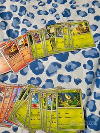 2 set completi carte pokemon 