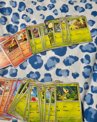 2 set completi carte pokemon 
