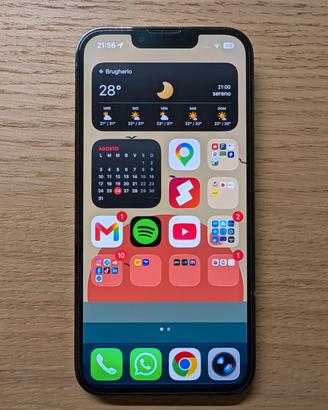 iPhone 13 Pro 256GB Graphite + Scatola + 5 Cover