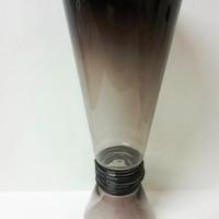 Vaso Murano in vetro grigio, vetreriaVistosi