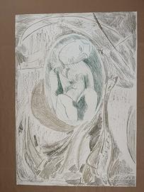 Sandro Chia - B3 (1991) - Acquaforte, Acquatinta