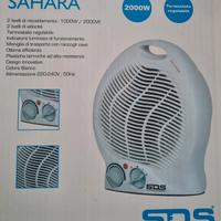 Termoconvettore due livelli 1000 e 2000 W.