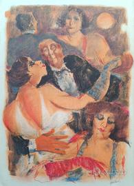 Litografia di Remo Squillantini 