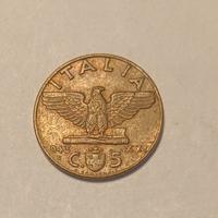 5 centesimi 1943 Rara