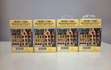 Scala N 1:160 - Decorazioni floreali - 4 set