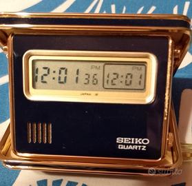 sveglia vintage  seiko dual time