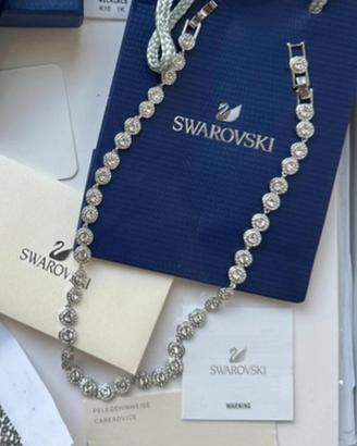 Swarovski collana nuova mai usata