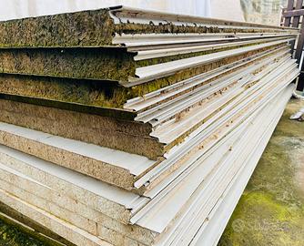 Pannelli coibentati in lana di roccia