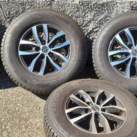 Cerchi Camper/Furgon lega 16" gomme Pirelli Winter