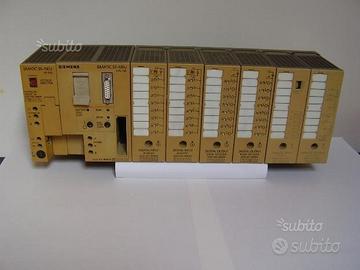 Plc siemens s5 100u cpu simatic assiemato nuovo