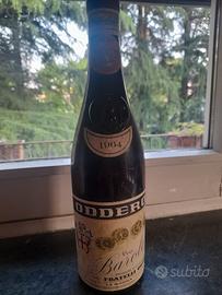 Vino barolo fratelli oddero 1964