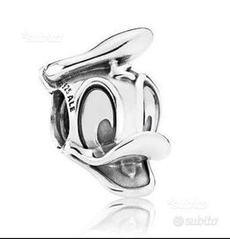 Pandora DISNEY DONALD DUCK PAPERINO Ritratto Charm