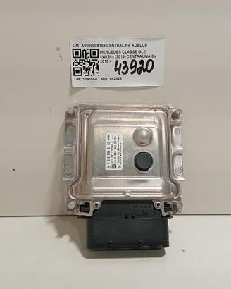 CENTRALINA ADBLUE MERCEDES GLE W166 A0009009109 CE