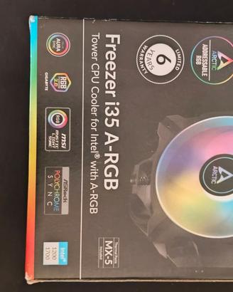 ARCTIC Freezer i35 A-RGB - Dissipatore CPU a torre