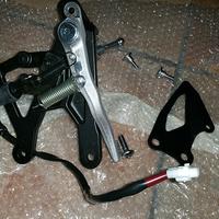 Yamaha R1 2015-2019 Pedane pilota complete