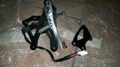 Yamaha R1 2015-2019 Pedane pilota complete