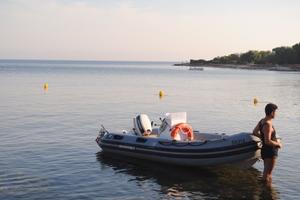 Gommone Novamarine con carrello Plini&Gigliotti"