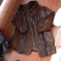 Pelliccia di castoro marrone taglia L prezzo tratt