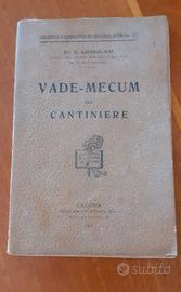 VADEMECUM DEL CANTINIERE – EDIZIONE 1911