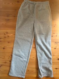 Pantaloni tuta grigi basic oversize / regular fit