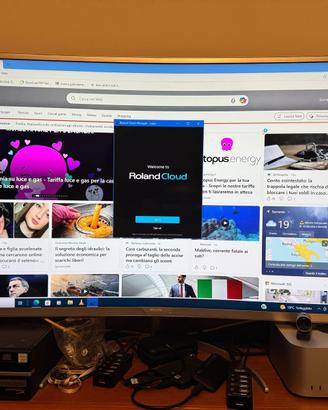 Monitor Philips  BDM4037UW 40’’ curvo UHD 4K