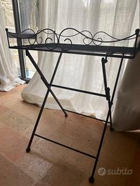 Tavolo Pieghevole in Ferro Nuovo
