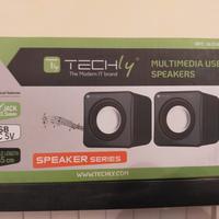 Casse altoparlanti per PC USB techly