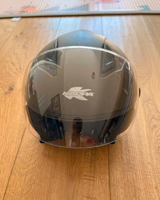 Casco Moto Jet Kappa KV28 MIAMI - M Verde