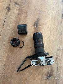 Minolta XG-1 con Obiettivi Rokkor e Vivitar