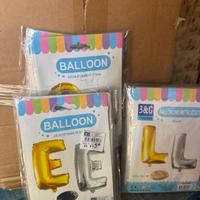 Palloncini gonfiabili a lettere per le feste