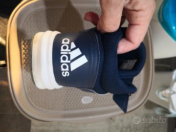 scarpe adidas blu e bianche Abbigliamento e Accessori In vendita