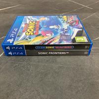 Sonic Frontiers + Team Sonic Racing (ps4/ps5)