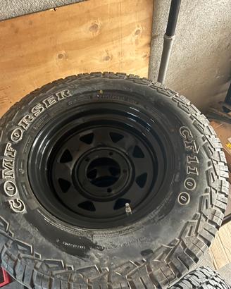 Cerchi e gomme suzuki jimny