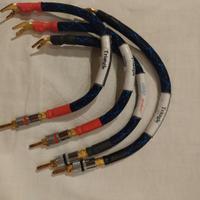Ponticelli audio con cavi Triangle, mod. Ghost
