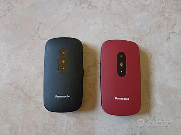 2 Telefonini Panasonic a Conchiglia (Tasti Grandi)