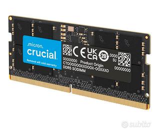 Crucial 48GB DDR5 RAM Kit (2x24GB) 5600MHz